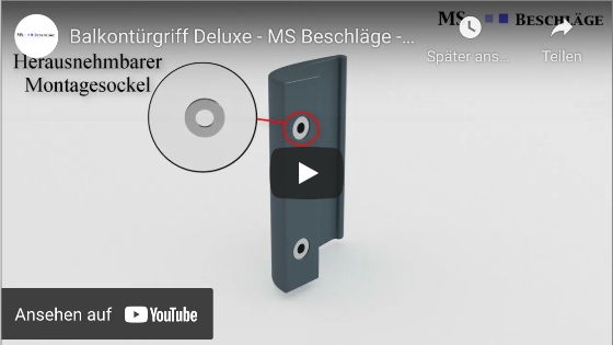 Balkontürgriff Deluxe - Video auf YouTube anschauen