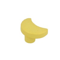 Möbelknopf Kindermöbelknopf Schrankknopf Modell Gelber Mond Kommodenknopf