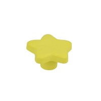 Möbelknopf Schranknopf Kindermöbelknopf Modell Gelber Stern Kommodenknopf