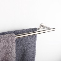 Handtuchablage Adelaide Handtuchhalter 600mm Edelstahl matt gebürstet 2 Stangen